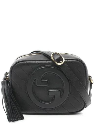 Pre-owned Gucci 2010s Blondie Shoulder Bag In Black