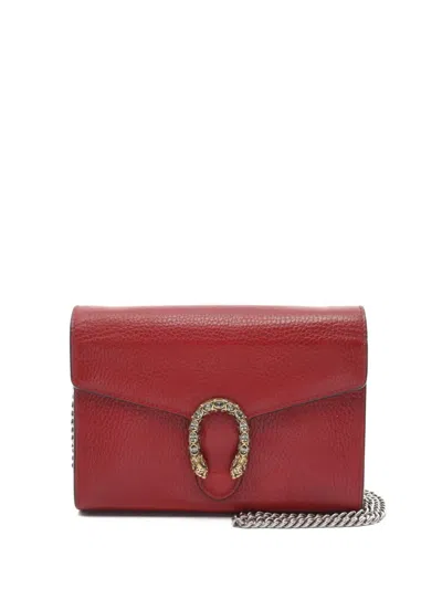 Pre-owned Gucci 2010s Dionysus Handbag In Red