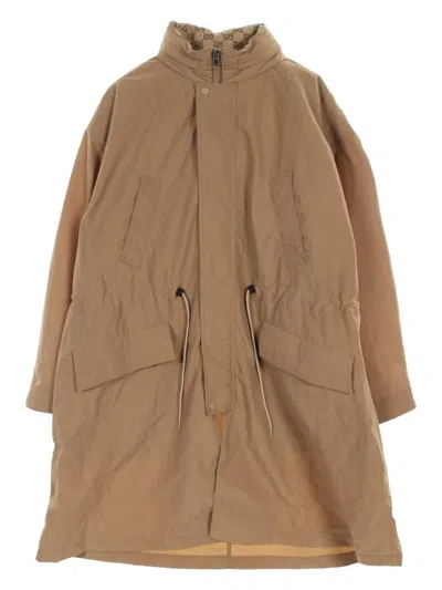 Pre-owned Gucci 2010s Gg Canvas Coat