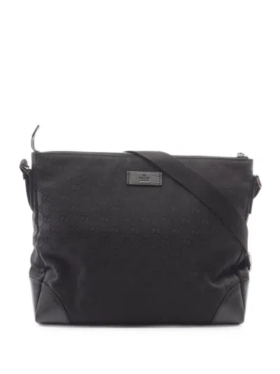 Pre-owned Gucci 2010s Gg Cross Body Bag In ブラック