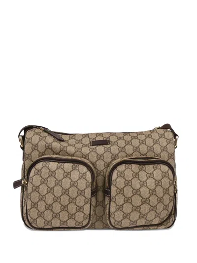Pre-owned Gucci 2010s Gg Monogram Shoulder Bag In Neutral