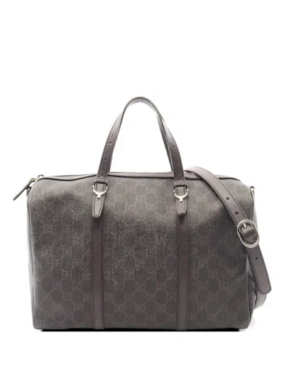 Pre-owned Gucci 2010s Gg-pattern Tote Bag In Brown
