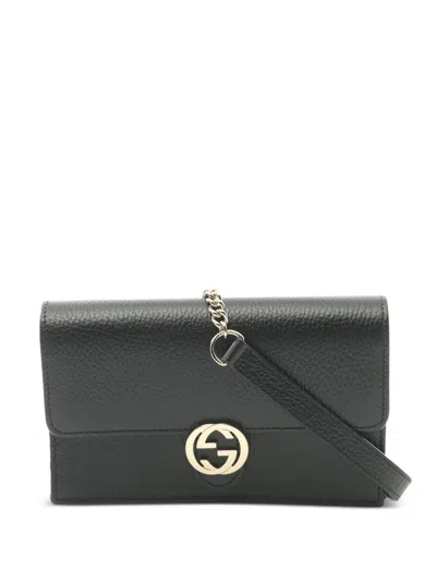 Pre-owned Gucci 2010s Interlocking G Leather Wallet