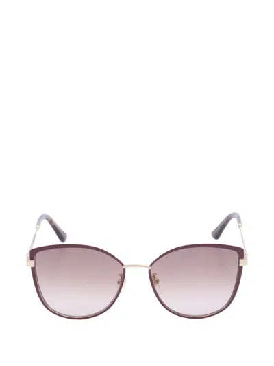 Pre-owned Gucci 2010s Interlocking G Sunglasses In Gold