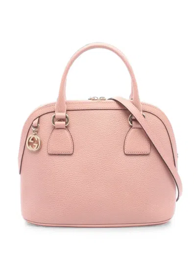 Pre-owned Gucci 2010s Interlocking G Tote Bag In Pink