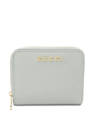 Pre-owned Gucci 2010s Mini Leather Zip Wallet
