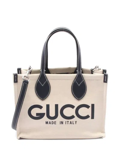 Pre-owned Gucci 2010s Mini Print Tote Bag