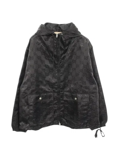 Pre-owned Gucci 2010s Off The Grid Hooded Jacket In Black