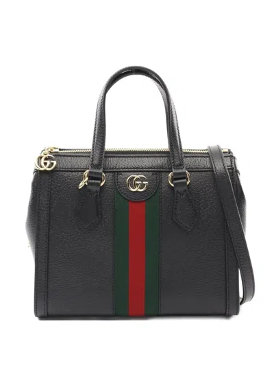 Pre-owned Gucci 2010s Ophidia Tote Bag In Black