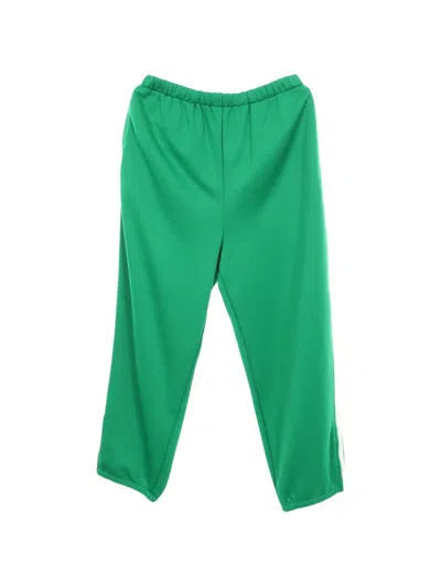 Pre-owned Gucci 2010s Side-line Track Pants In Green