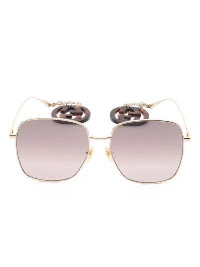 Pre-owned Gucci 2010s Square-frame Sunglasses