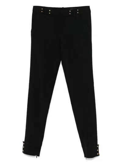 Pre-owned Gucci 2010s Stud-detailed Trousers