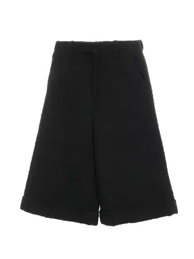 Pre-owned Gucci 2010s Tweed Black Trousers