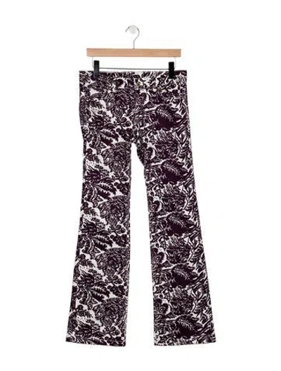 Pre-owned Gucci 2011 Flared Jeans In Purple