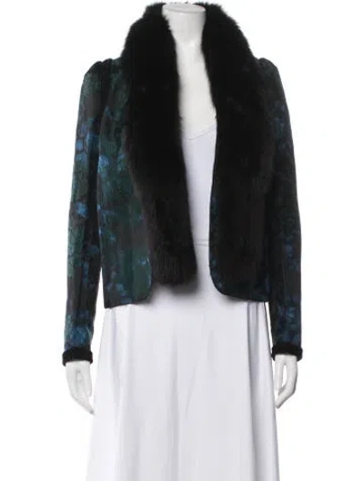 Pre-owned Gucci 2012 Floral Print Jacket In Multi