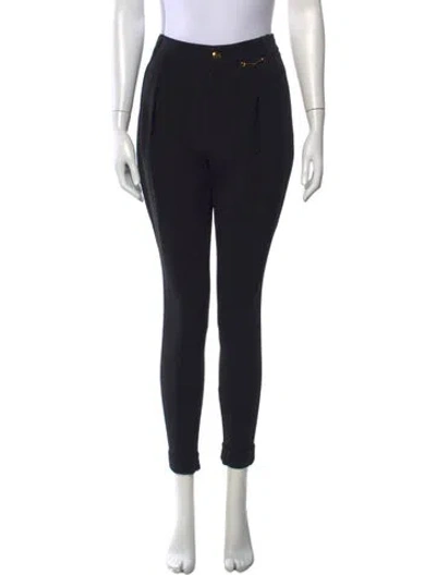 Pre-owned Gucci 2012 Skinny Leg Pants In Black
