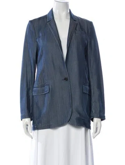 Pre-owned Gucci 2013 Denim Jacket In Blue