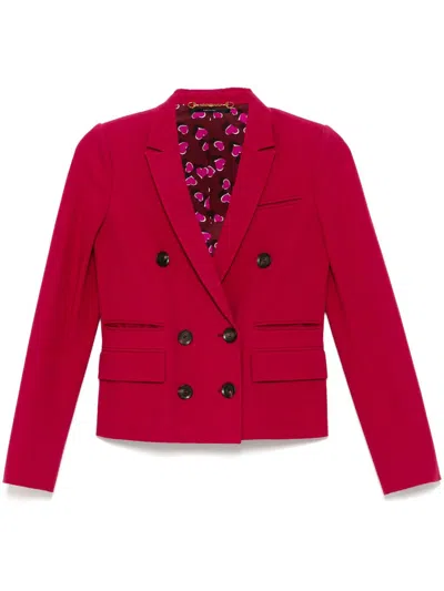 Pre-owned Gucci 2013 Double Breasted Jacket In Pink