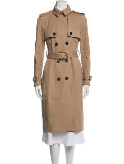 Pre-owned Gucci 2013 Trench Coat In Neutrals