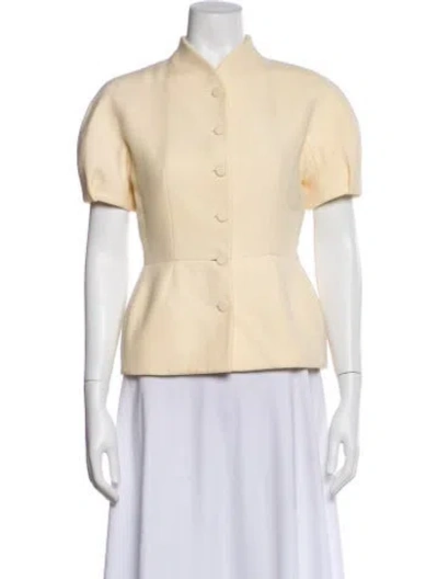 Pre-owned Gucci 2013 Wool Evening Jacket In Neutral