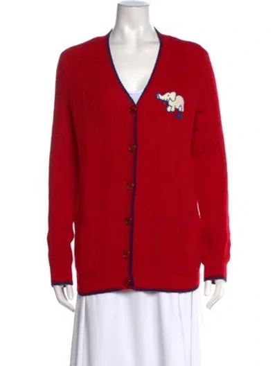 Pre-owned Gucci 2013 Wool Sweater W/ Tags In Red
