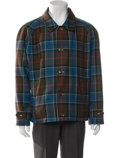 Pre-owned Gucci 2013 Wool Trucker Jacket In Neutral