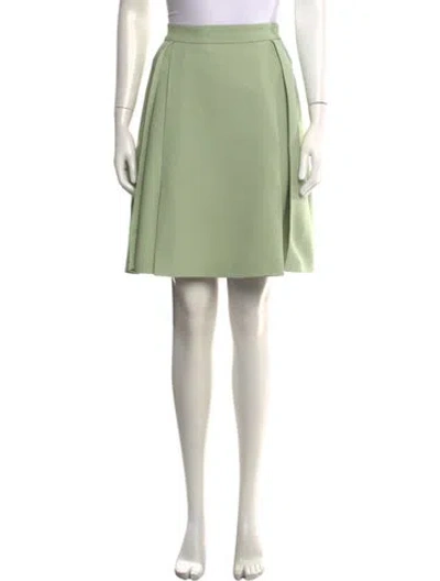 Pre-owned Gucci 2014 Mini Skirt W/ Tags In Green
