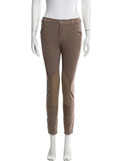 Pre-owned Gucci 2014 Skinny Leg Pants W/ Tags In Brown