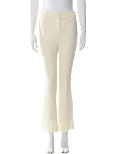 Pre-owned Gucci 2014 Straight Leg Pants In Neutral