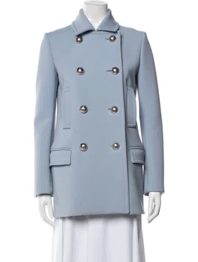 Pre-owned Gucci 2014 Wool Blazer In Blue