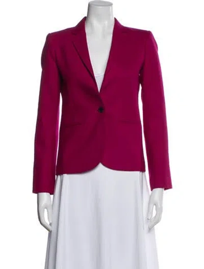 Pre-owned Gucci 2014 Wool Blazer In Pink