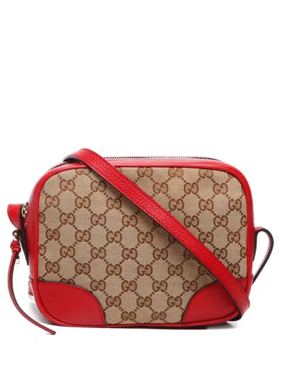 Pre-owned Gucci 2015-2024 Gg Handbag In Neutrals