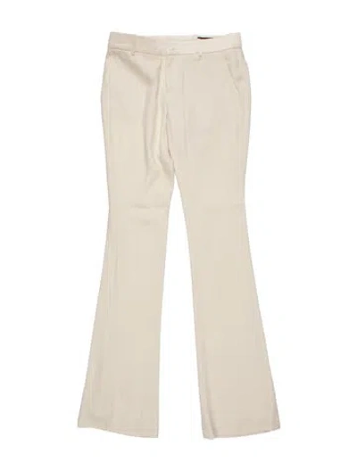 Pre-owned Gucci 2015 Flared Pants In Neutrals