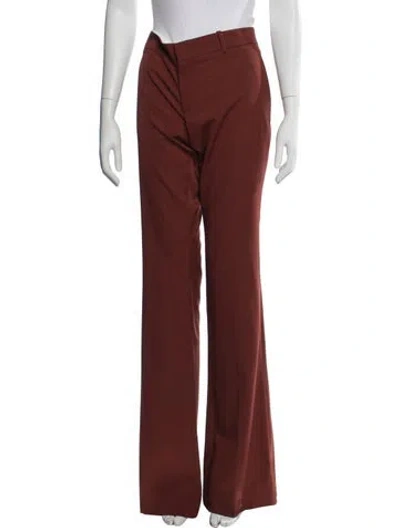 Pre-owned Gucci 2015 Flared Pants W/ Tags In Burgundy