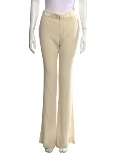 Pre-owned Gucci 2015 Flared Pants In White