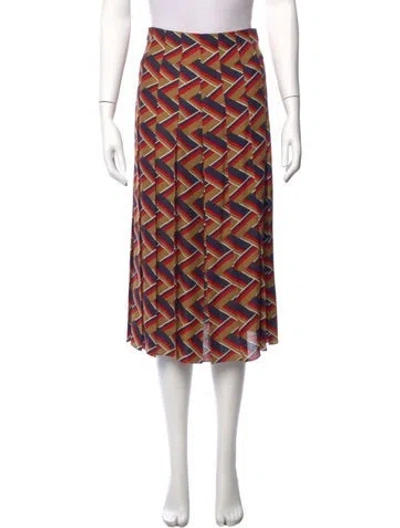 Pre-owned Gucci 2015 Midi Length Skirt In Neutral