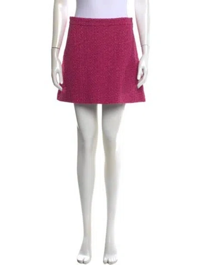 Pre-owned Gucci 2015 Mini Skirt In Pink