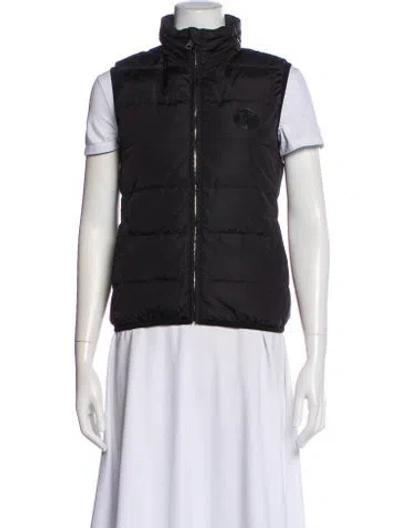 Pre-owned Gucci 2015 Nylon Down Jacket In Black