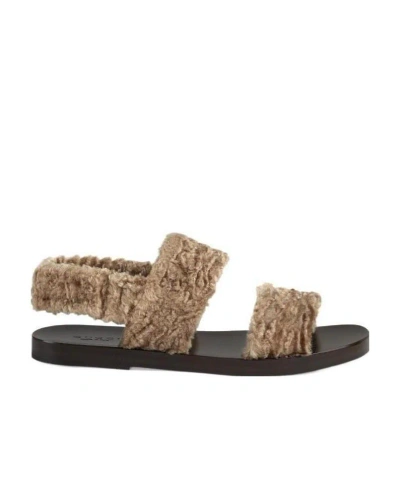 Gucci 2015 Re-edition Series Sandals In Brown