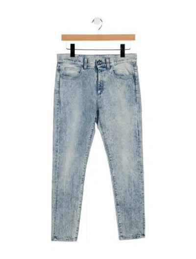 Pre-owned Gucci 2015 Skinny Leg Jeans In Blue