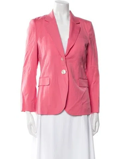 Pre-owned Gucci 2015 Wool Blazer In Pink