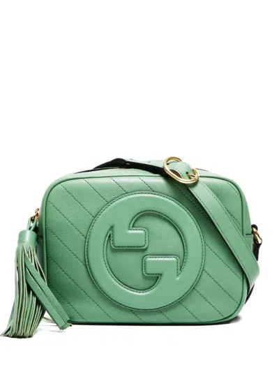 Pre-owned Gucci 2015s Blondie Shoulder Bag In Green