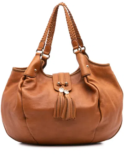 Pre-owned Gucci 2016-2024 Calfskin Marrakech Tote Bag