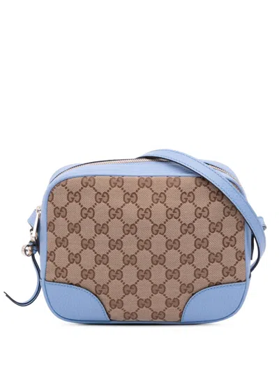 Pre-owned Gucci 2016-2024 Gg Canvas Bree Crossbody Bag