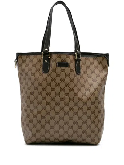 Pre-owned Gucci 2016-2024 Gg Crystal Tote Bag