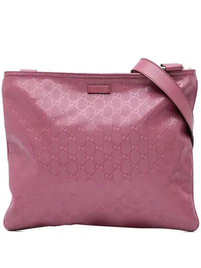Pre-owned Gucci 2016-2024 Gg Imprime Crossbody Bag