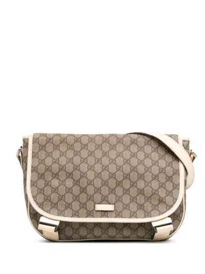 Pre-owned Gucci 2016-2024 Gg Supreme Messenger Bag Crossbody Bag