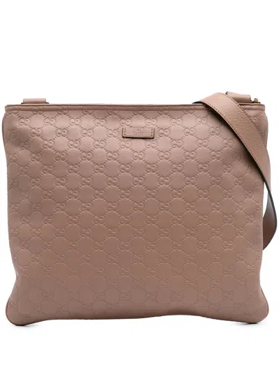 Pre-owned Gucci 2016-2024 Ssima Crossbody Bag