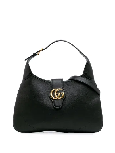 Pre-owned Gucci 2016-2024 Medium Leather Aphrodite Satchel