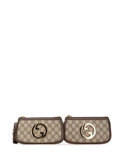 Pre-owned Gucci 2016-2024 Mini Gg Supreme Blondie Belt Bag